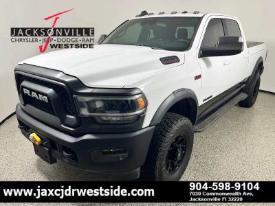 2019 RAM 2500 Power Wagon in Bright White Clearcoat — front three-quarter view