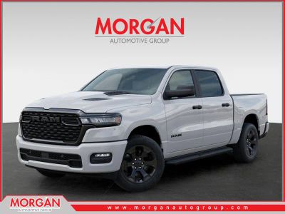 2026 Ram 1500 Express in White — front three-quarter view