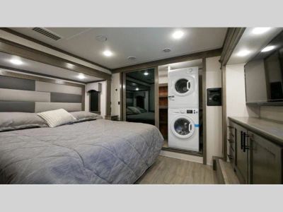 2022 Forest River RV RiverStone — engine compartment view