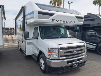 2027 Entegra ODYSSEY — front three-quarter view