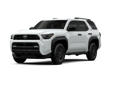 2026 Toyota 4Runner SR5 in Ice Cap — front three-quarter view
