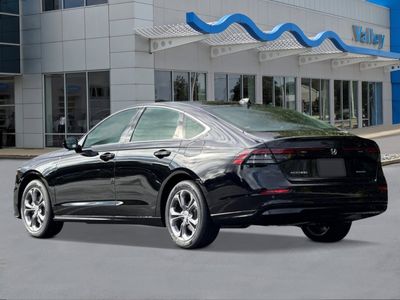 2026 Honda Accord Hybrid — rear three-quarter view