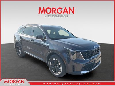 2026 Kia Sorento S in Panthera Metal — front three-quarter view