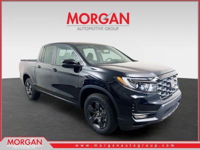 2026 Honda Ridgeline TrailSport in Black — front three-quarter view