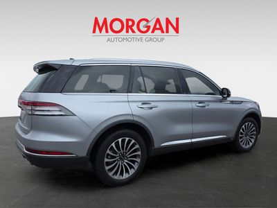 2022 Lincoln Aviator — rear three-quarter view