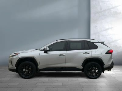 2025 Toyota RAV4 — rear three-quarter view