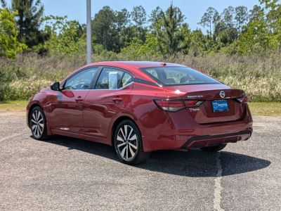 2021 Nissan Sentra — rear three-quarter view