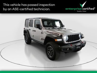 2024 Jeep Wrangler Rubicon 4 Door 4x4 — front three-quarter view