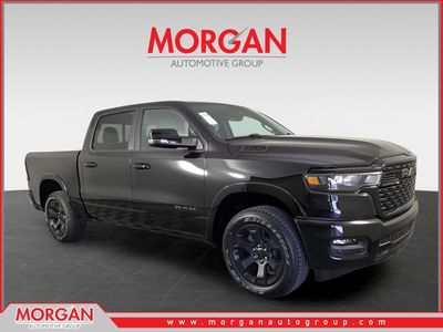 2026 Ram 1500 Big Horn/Lone Star in Black — front three-quarter view