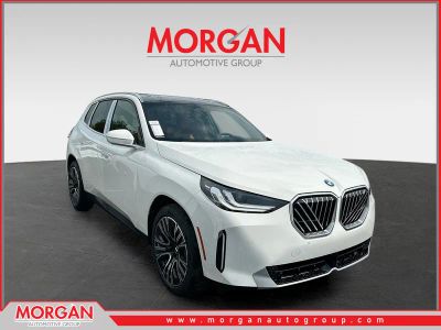 2026 BMW X3 30 xDrive in White — front three-quarter view