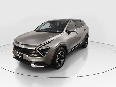 2024 Kia Sportage — rear three-quarter view