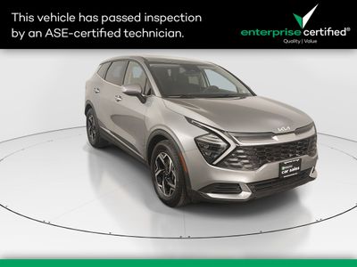 2024 Kia Sportage LX FWD — front three-quarter view