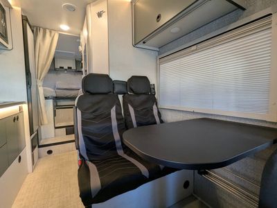 2025 Winnebago EKKO Transit — front three-quarter view
