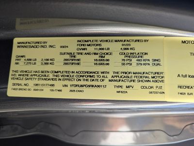 2025 Winnebago EKKO Transit — photo 17 view