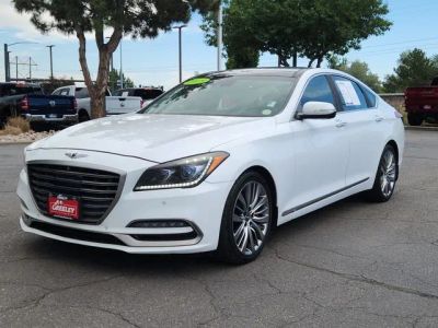2018 Genesis G80 — interior view