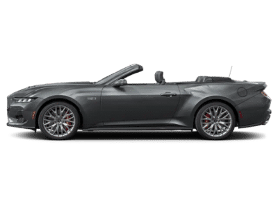 2025 Ford Mustang — rear three-quarter view
