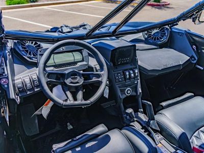 2025 Can-Am Maverick X3 X rs Turbo RR with Smart-Shox Triple Black - Photo 9