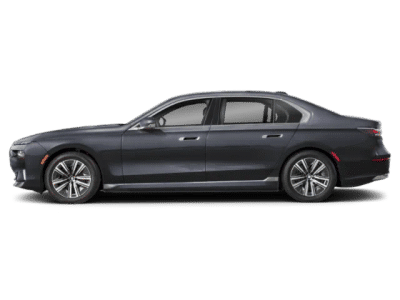 2026 BMW i7 — rear three-quarter view