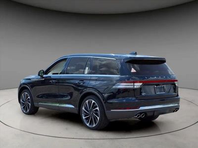 2025 Lincoln Aviator — rear three-quarter view