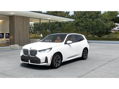 2026 BMW X3 30 xDrive in Alpine White — front three-quarter view