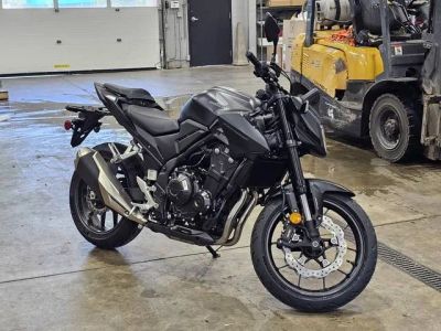 2025 Honda® CB500F — front three-quarter view