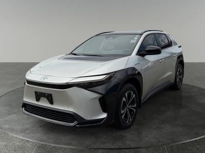 2023 Toyota bZ4X — rear three-quarter view