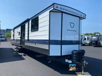 2026 Keystone RV Springdale Villa 381BH — front three-quarter view