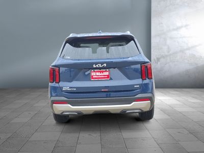 2026 Kia Sorento — rear three-quarter view