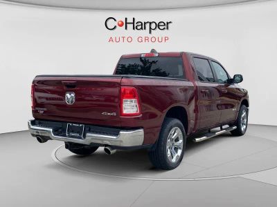 2022 RAM 1500 — rear three-quarter view