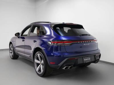 2026 Porsche Macan — rear three-quarter view