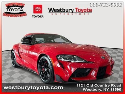 2026 Toyota GR Supra MkV Final Edition in Renaissance Red 2.0 — front three-quarter view