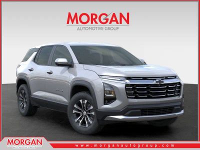 2026 Chevrolet Equinox FWD LT in Sterling Gray Metallic — front three-quarter view