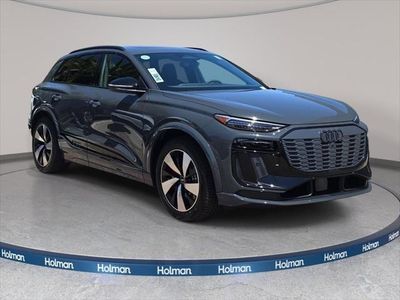 2025 Audi SQ6 e-tron — rear three-quarter view