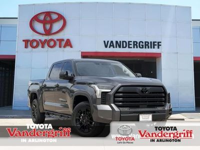 2023 Toyota Tundra N/A in Magnetic Gray Metallic — front three-quarter view