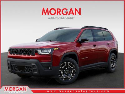 2026 Jeep Cherokee Limited in Red — front three-quarter view