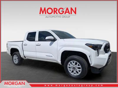 2024 Toyota Tacoma 2WD TRD Sport in Ice Cap — front three-quarter view