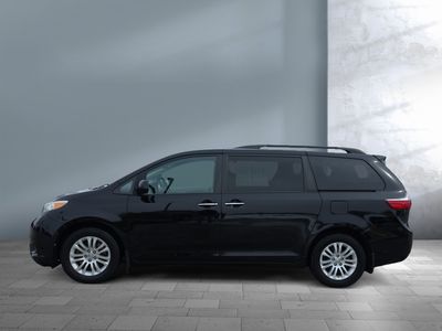 2017 Toyota Sienna — rear three-quarter view