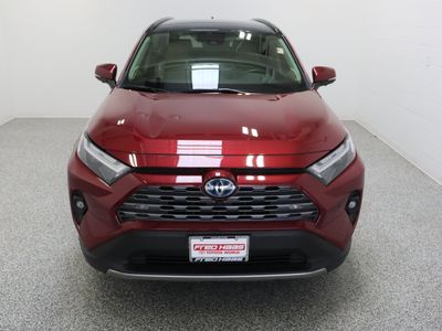 2024 Toyota RAV4 AWD — rear three-quarter view