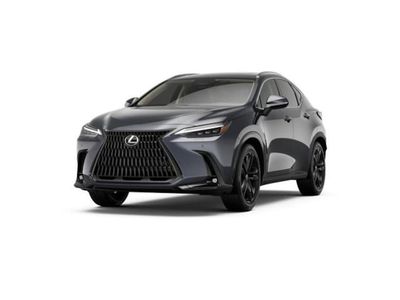 2026 Lexus NX PLUG-IN HYBRID ELECTRIC VEHICLE 450h+ LUXURY AWD None in Cloudburst Gray — front three-quarter view