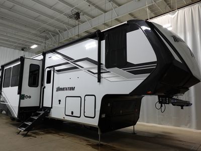 2026 Grand Design Momentum M Class — front three-quarter view