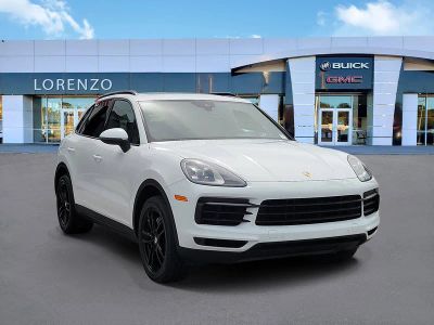 2020 Porsche Cayenne — rear three-quarter view