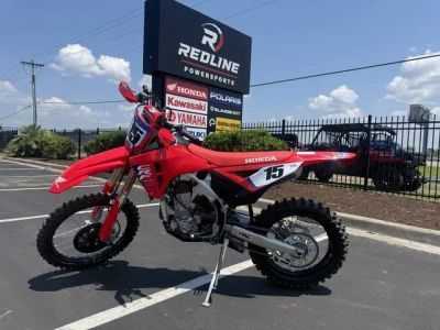 2026 Honda® CRF450RX — front three-quarter view