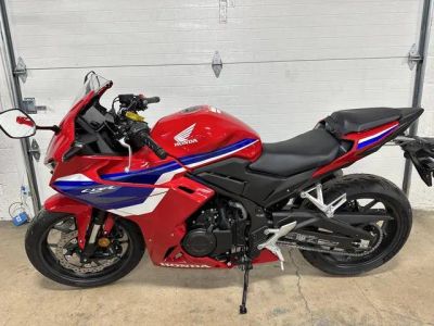 2025 Honda® CBR500R — front three-quarter view
