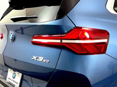 2025 BMW X3 30 xDrive — photo 27 view