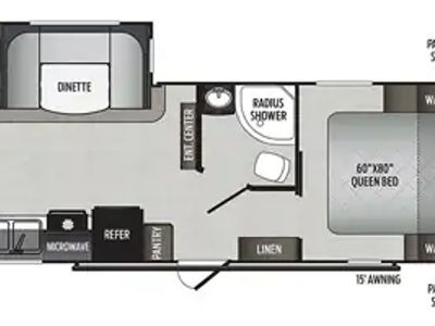 2020 Keystone RV Passport GT — side profile view
