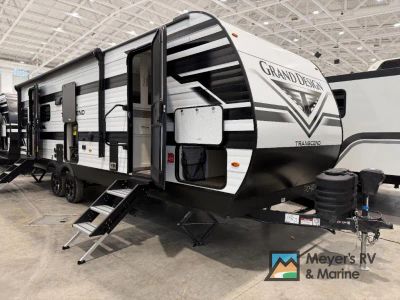 2026 Grand Design Transcend 245RLT — front three-quarter view