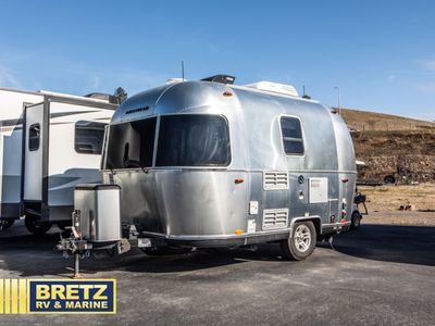 2019 Airstream Bambi — rear three-quarter view
