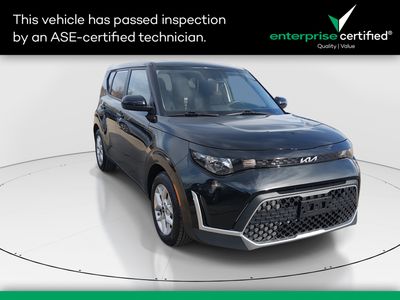 2024 Kia Soul LX IVT — front three-quarter view