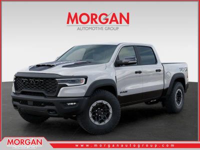 2026 Ram 1500 RHO in White — front three-quarter view