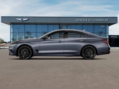 2026 Genesis G70 — rear three-quarter view